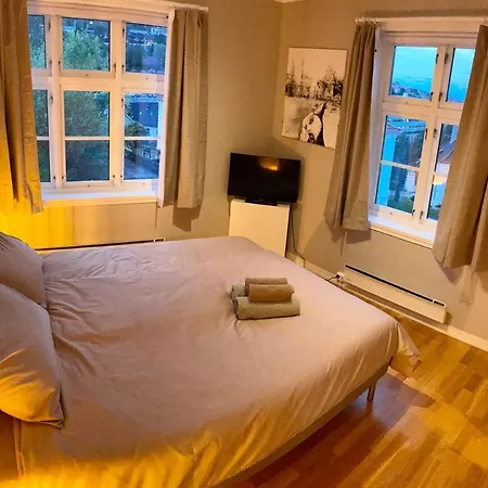 公寓 Cozy Near Light Rail 3 Bedrooms - 4 Beds 卑爾根